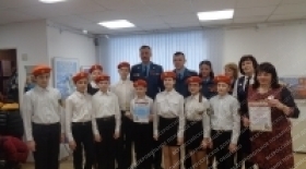 Открытие выставки конкурса детского художественного творчества