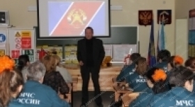 В гостях - пожарная смена